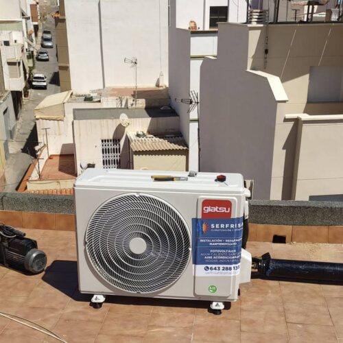 Instalación equipo conductos 6000fg/h en Adra