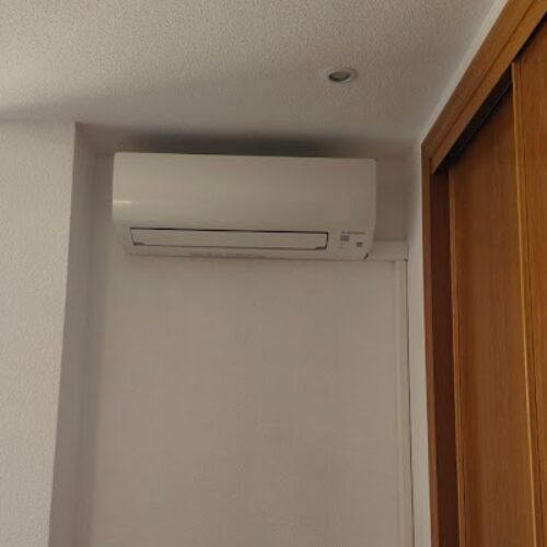 Instalación equipo Mitsubishi Heaven realizada en roquetas de mar