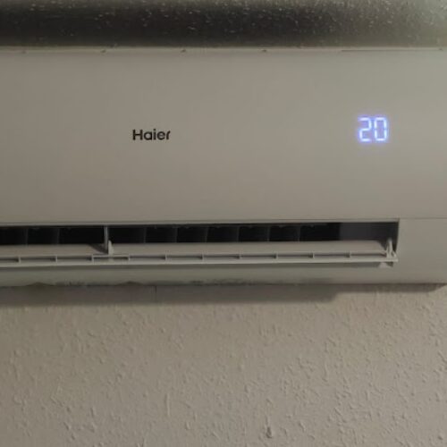 Desmontaje e Instalación equipo aire acondicionado tipo Split en pared con bomba de calor y eficiencia frigorífica A ++ y modo calor A++